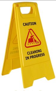 caution board caution